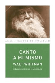 Canto a mi mismo - Walt Whitman - Libro