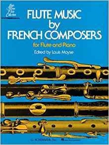 Flute Music by French Composers for Flute and Piano ( Libro de Partituras )