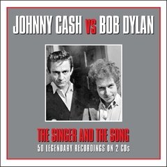 Johnny Cash vs Bob Dylan - The singer and The Song ( 2 CD ) - Importado