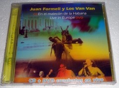 Juan Formell y Los Van Van - En el malecón de la Habana - LIve in Europe ( CD + DVD )