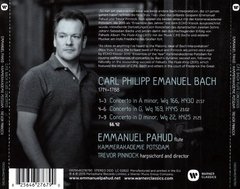 Carl Philipp Emmanuel Bach - Emmanuel Pahud - CD - comprar online