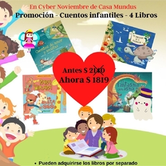 Cuentos infantiles - 4 Libros - Promoción