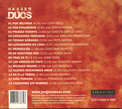 Jorge Nasser - Dúos - CD - comprar online