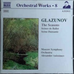 Glazunov - The Seasons / Scènes de Ballet / Scène Dansante - CD