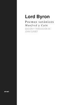 Poemas satánicos. Manfred y Caín - Lord Byron - Libro
