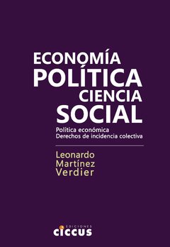 Economía política - Ciencia social - Leonardo M. Verdier - Libro