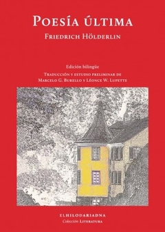 Poesía última - Friedrich Hölderlin - Libro