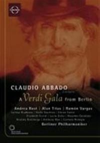 A Verdi Gala From Berlin - Berliner Philharmoniker / Claudio Abbado - DVD