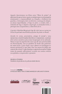 Histórias marginais: Um podcast sobre histórias reais atravessadas por experiências institucionais - Viviane Trindade Borges e Carolina Wanderley van Paris de Wit - comprar online