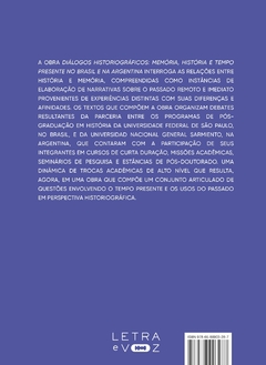 Diálogos historiográficos: Memória, história e tempo presente no Brasil e na Argentina - Ana Maria Mauad e Samantha Quadrat - comprar online