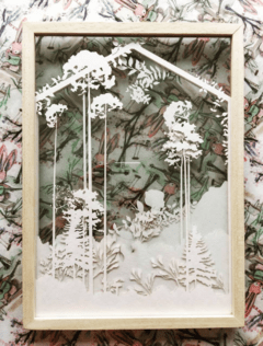 Diorama " Niña Bosque" - comprar online