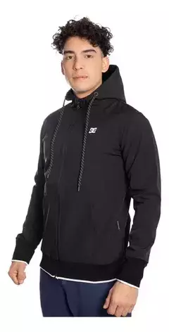 CAMPERA DC SNOW STAR SOFTSHELL (NEG) en internet