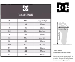 Zapatillas Trase Sd (Bl0) Dc - tienda online
