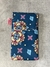 Funda Con Broche Arabesco Azul