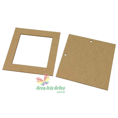 Quadro Liso 20x20cm borda 2,5cm - comprar online