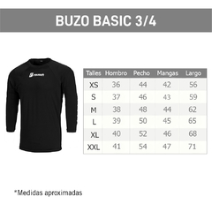 Imagen de BUZO BASIC 3/4