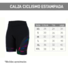 Imagen de CALZA CICLISMO ESTAMPADA MUJER