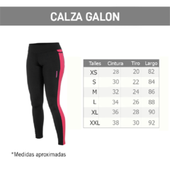 CALZA DEPORTIVA GALÓN MUJER - tienda online