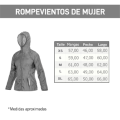 ROMPEVIENTO DE MUJER