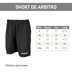 SHORT DE ARBITRO - Guantes de Arquero | #1 Precio de Guantes en Argentina | Reusch