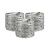 Concertina dupla galvanizada eletrificada 45cm para 15 metros - loja online