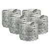 Concertina dupla galvanizada eletrificada 30cm para 25 metros - comprar online