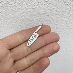 Cuchillo con textura - reversible - Dije o Pin