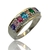 Anillo de Plata 925 y Oro 18Klts Multicolor. en internet