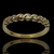 Anillo Realizado en Oro Amarillo 18klts y Circoñas Medio sin Fin. - comprar online