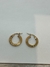 Aros Argollas Italianas de Oro Amarillo 18k. 1.4Grs en internet