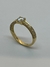 Anillo Solitario Canon Realizado en Oro Amarillo 18klts y Circoña Engarzada a Mano. - tienda online