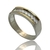 Imagen de Anillo de Plata 925 y Oro 18Klts. Circoñas Baguette