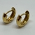 Aros Argollas Italianas de Oro Amarillo 18k. 3.0Grs - comprar online