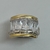 Anillo de Plata 925 y Oro18klts. - karinjoyas