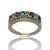 Anillo de Plata 925 y Oro 18Klts Multicolor. - comprar online