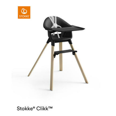 Cadeira de Alimentação Clikk Black Natural Stokke - comprar online