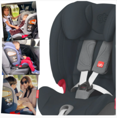 Cadeirinha Para Carro GB Everna Fix Velvet Black