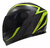 CASCO VERTIGO V32 INFLUENCE-AMARIL/NEGRO MATE