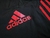 Short microfibra Adidas importado negro con rojo - comprar online