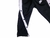 Pantalón infantil Nike con broches negro - comprar online