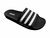Ojotas Adidas stripes negro/blanco - comprar online