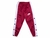 Pantalón infantil Nike con broches rojo