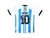 Camiseta infantil Argentina home 2022 MESSI - tienda online
