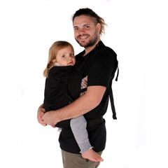 Mochila toddler negra lisa en internet