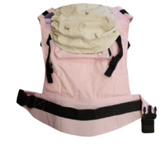 Mochila estándar rosa con conejitos