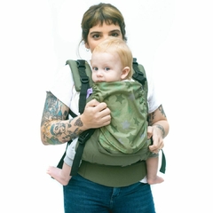 Mochila toddler verde con estrellas