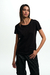 Remera Essentials Negro - dollStore