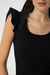 Musculosa Drap Negro - comprar online