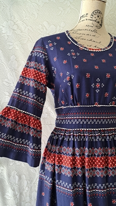 Vestido Vicky Vaughn 70s - comprar online