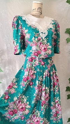 Vestido Garden 80s